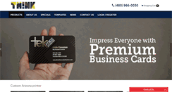 Desktop Screenshot of mycustomprintshop.com